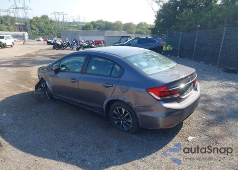 2015 Honda Civic Ex из США, поврежденный, VIN 19XFB2F8XFE279728